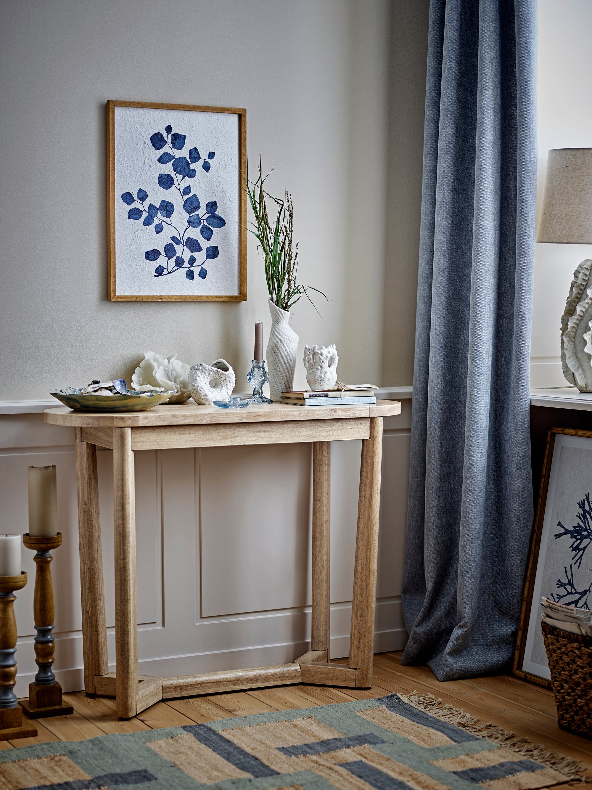 Serrone - Console - Naturel - Hévéa