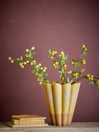 Penn - Vase - Jaune - Grès