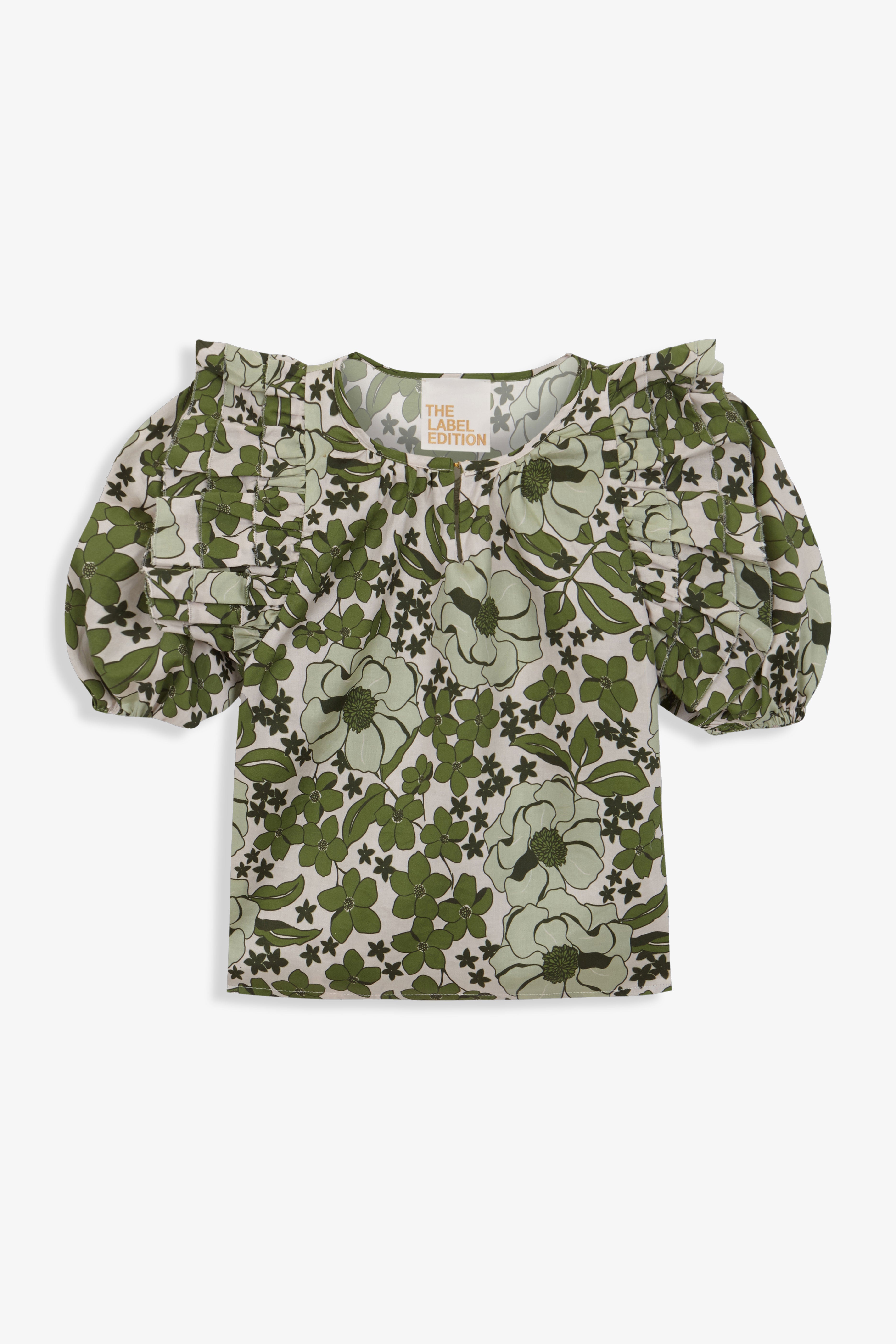 Top Zoe Green Bloom