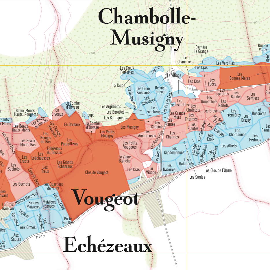 Les Cartes Des Climats De Bourgogne