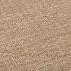 zoom matiere sur le tapis outdoor en jute de la marque flair rugs #couleur_jute